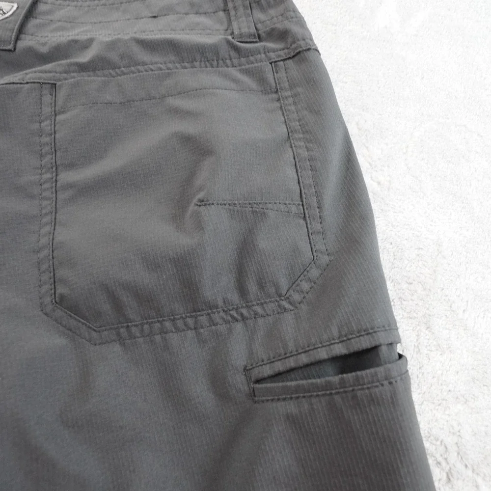 Kuhl Silencr Pants Mens 30x32 Black Ripstop Articulated Knee Outdoors Hiking